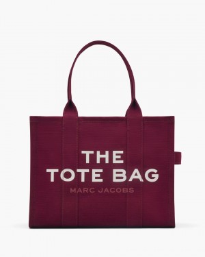 Marc Jacobs The Canvas Large Tote Bag Burgundy | TJRWQY759