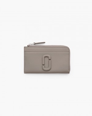 Marc Jacobs The Covered J Marc Top Zip Multi Wallet Cement | SJATCB635