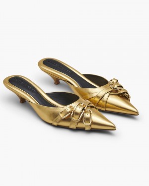 Marc Jacobs The Emma Kitten Heel Gold | DBLTIF264