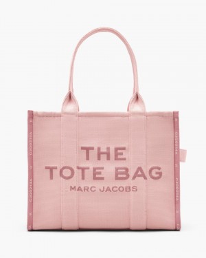 Marc Jacobs The Jacquard Large Tote Bag Rose | WPJZYK179