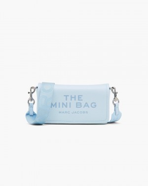 Marc Jacobs The Leather Mini Bag Blue | VIOUNR325