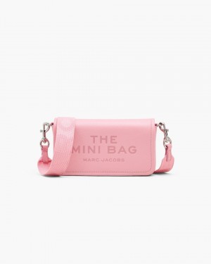 Marc Jacobs The Leather Mini Bag Pink | AGHCZE453