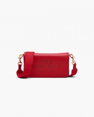 Marc Jacobs The Leather Mini Bag Red | BIREUM028