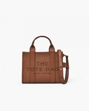 Marc Jacobs The Leather Small Tote Bag Argan Oil | BXCPTL165