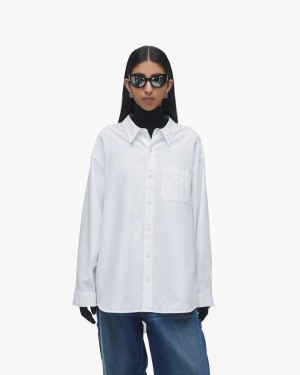 Marc Jacobs The Monogram Big Shirt White | PMBTKI478