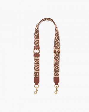 Marc Jacobs The Thin Outline Logo Webbing Strap Multicolor | JRTILU608