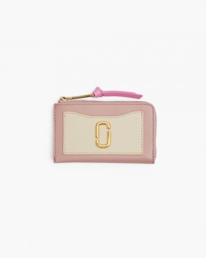 Marc Jacobs The Utility Snapshot Top Zip Multi Wallet Rose Multicolor | JGFUWY369