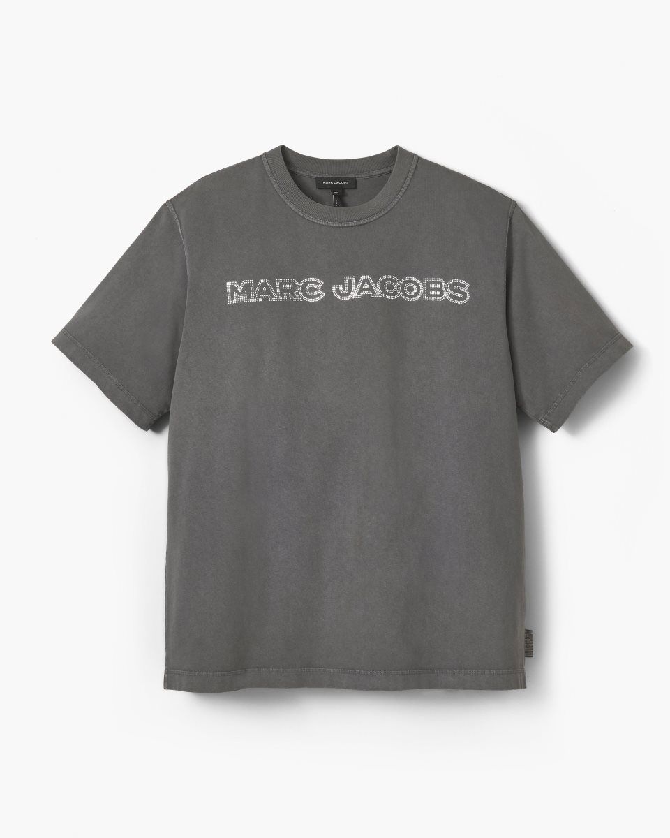 Marc Jacobs Crystal Big Tee Grey | RITDXH798