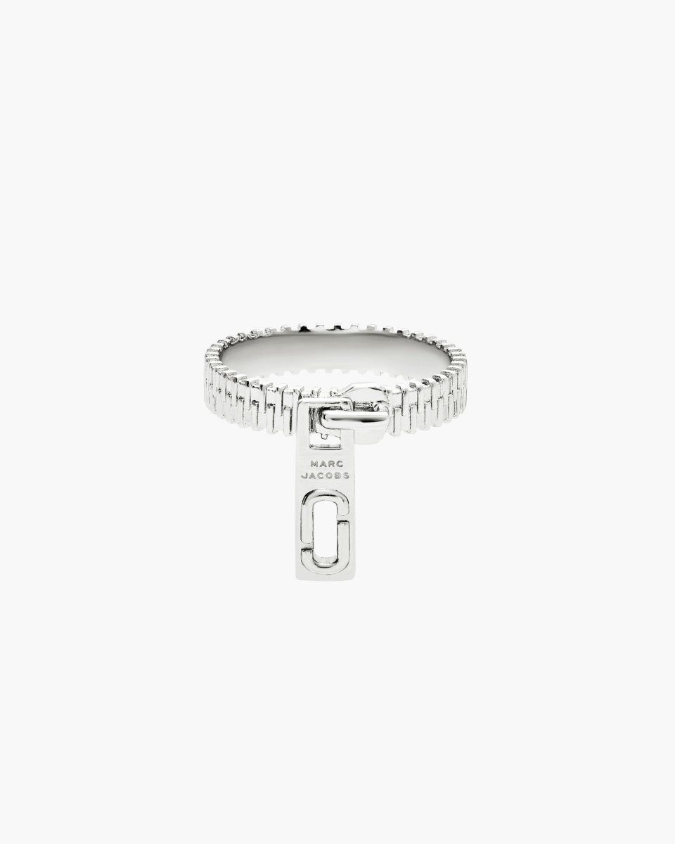 Marc Jacobs J Marc Zipper Ring Silver | LTMJNC305