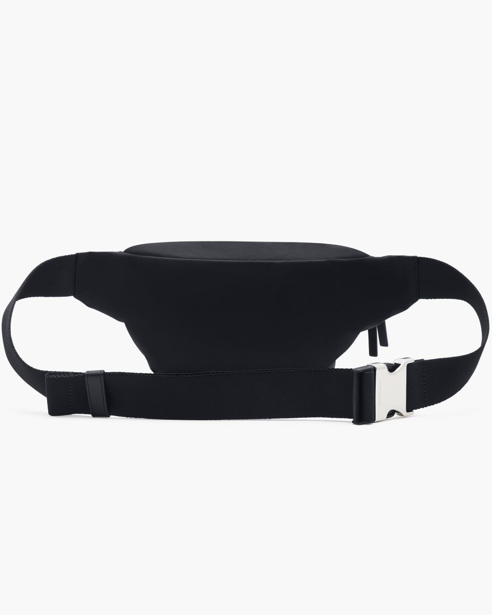 Marc Jacobs The Biker Nylon Belt Bag Black | YULPDJ423