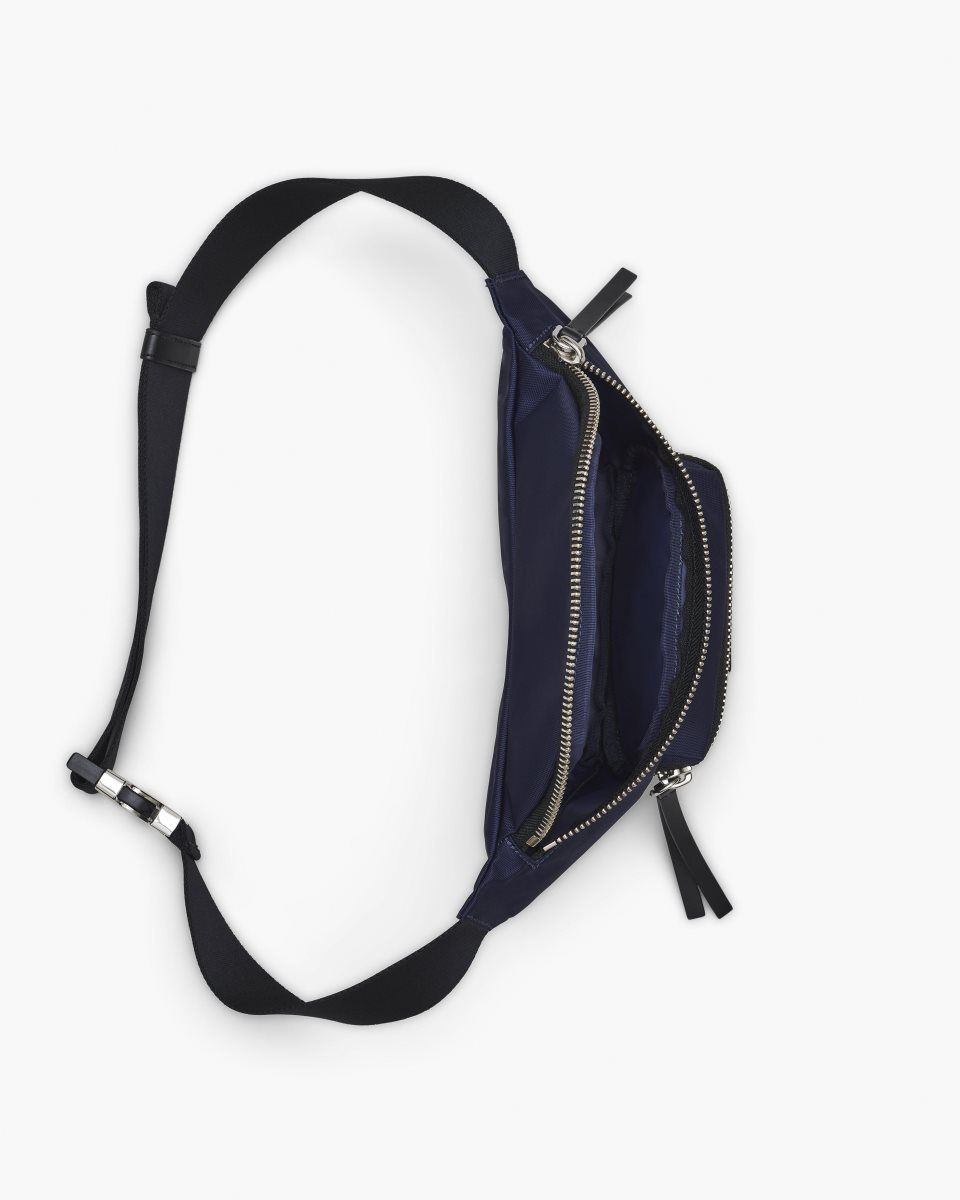 Marc Jacobs The Biker Nylon Belt Bag Blue | QVAUHN175