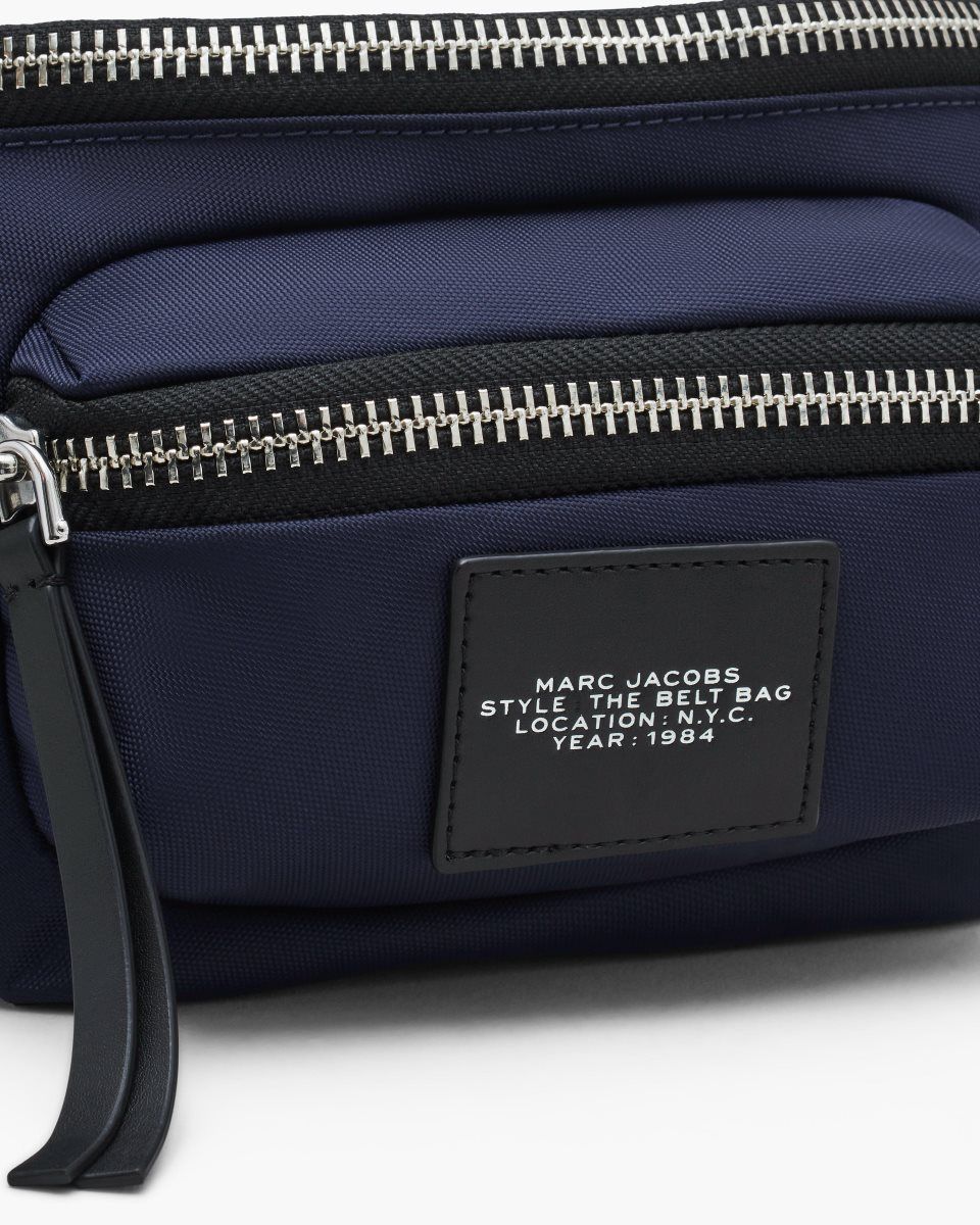 Marc Jacobs The Biker Nylon Belt Bag Blue | QVAUHN175