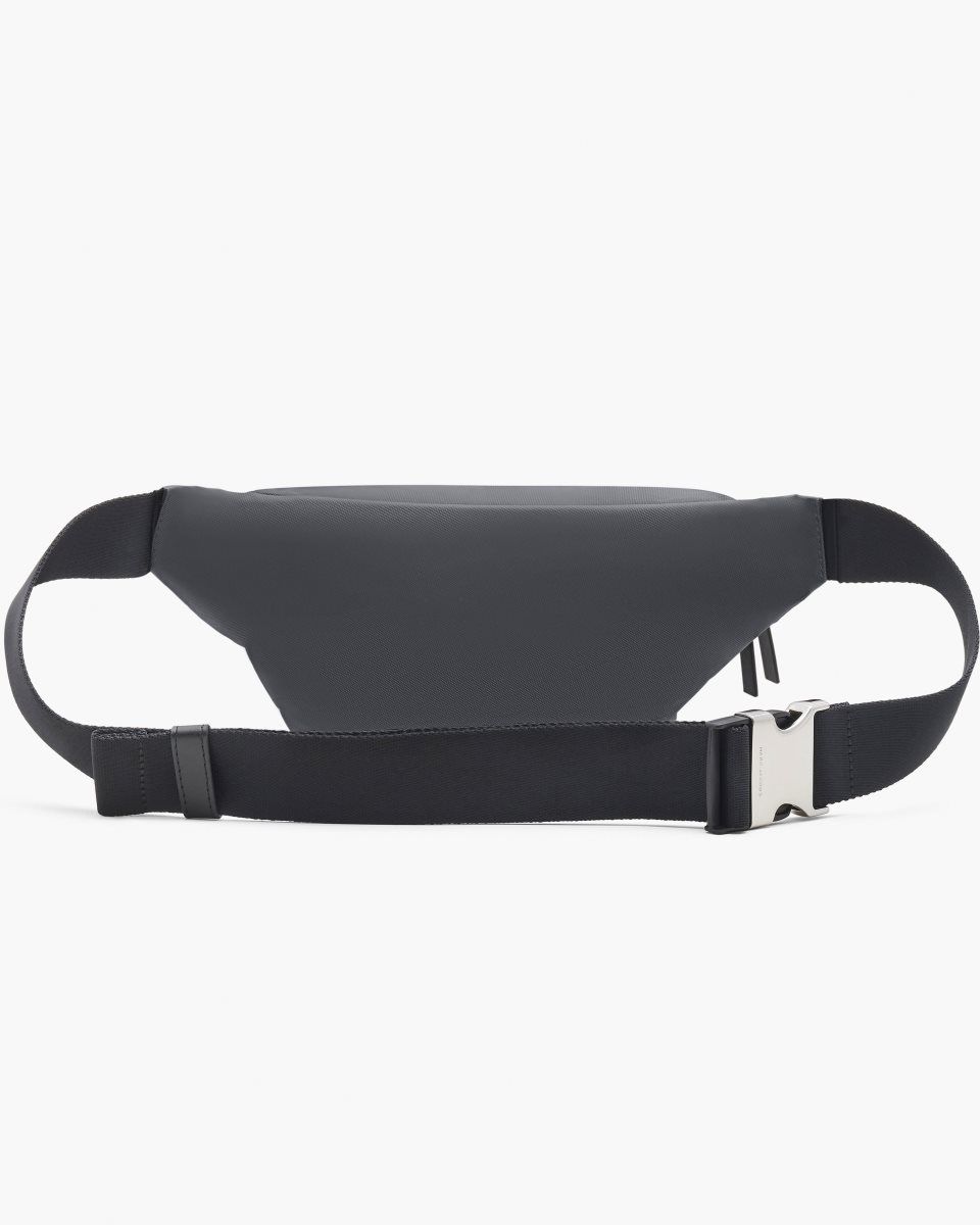 Marc Jacobs The Biker Nylon Belt Bag Dark Grey | QLFKCU174