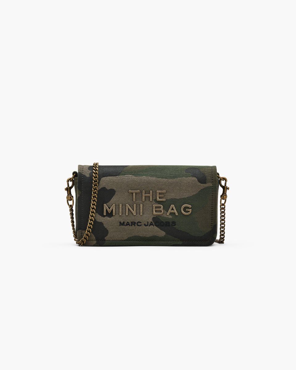 Marc Jacobs The Camo Jacquard Chain Mini Bag Camo Multicolor | IGNLMY635