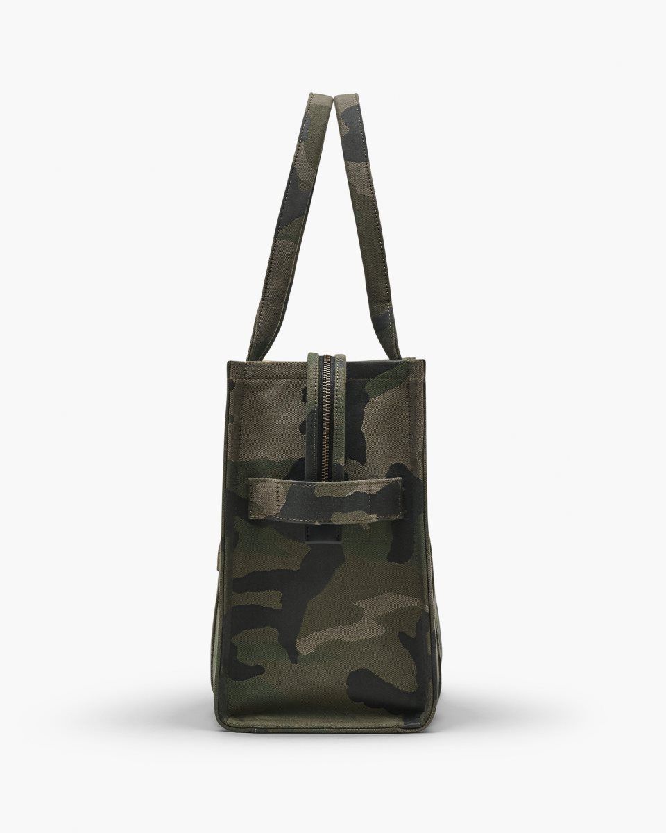 Marc Jacobs The Camo Jacquard Large Tote Bag Camo Multicolor | XGKYBC845