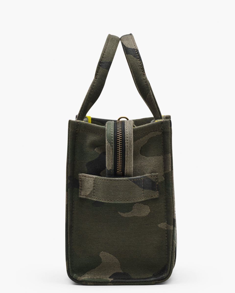 Marc Jacobs The Camo Jacquard Small Tote Bag Camo Multicolor | CBANTO749