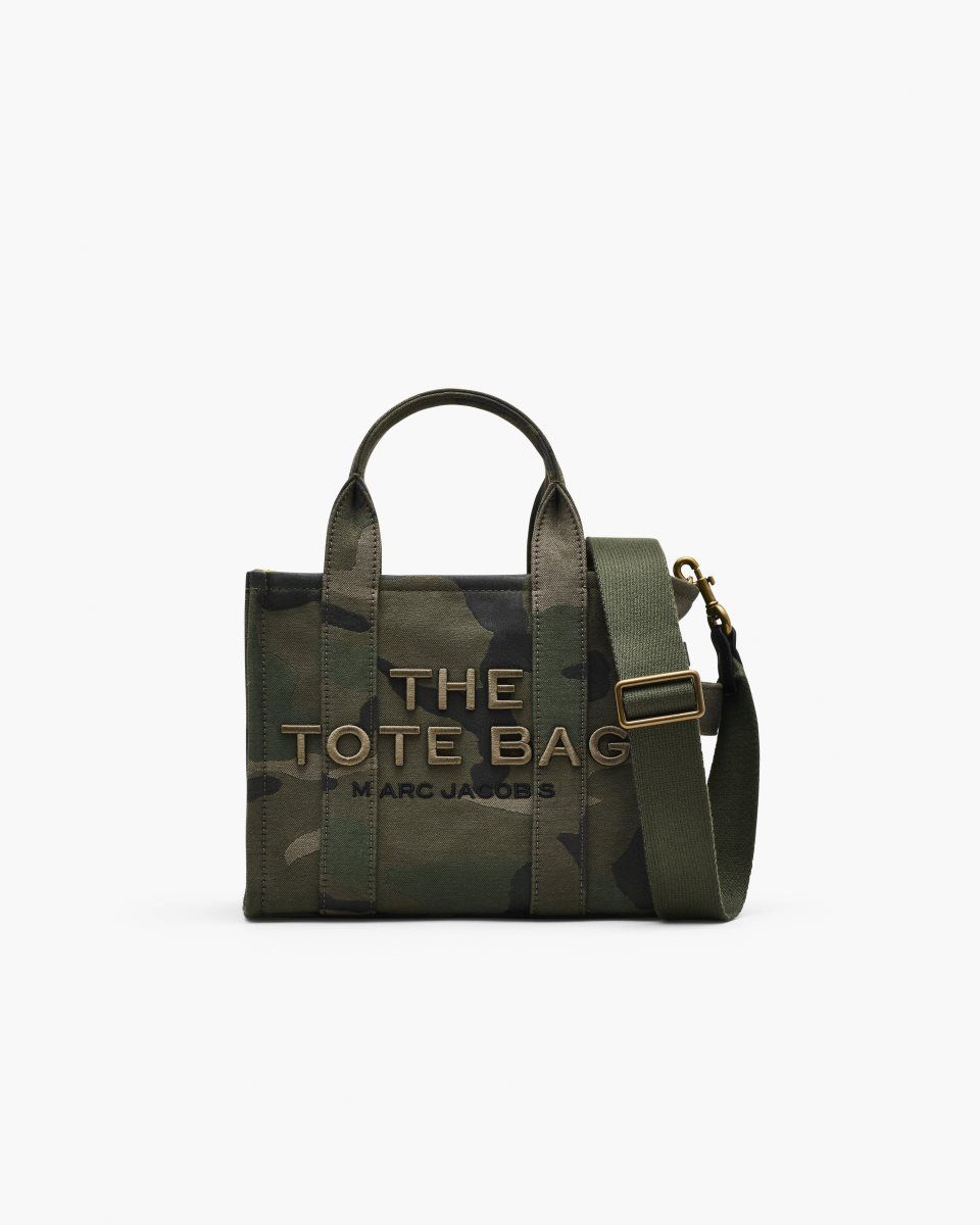 Marc Jacobs The Camo Jacquard Small Tote Bag Camo Multicolor | CBANTO749