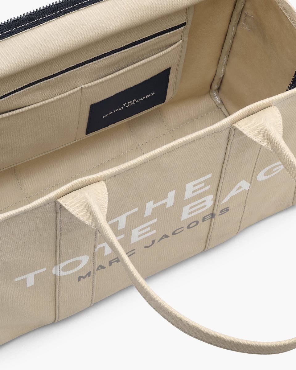 Marc Jacobs The Canvas Large Tote Bag Beige | HNWYGS384