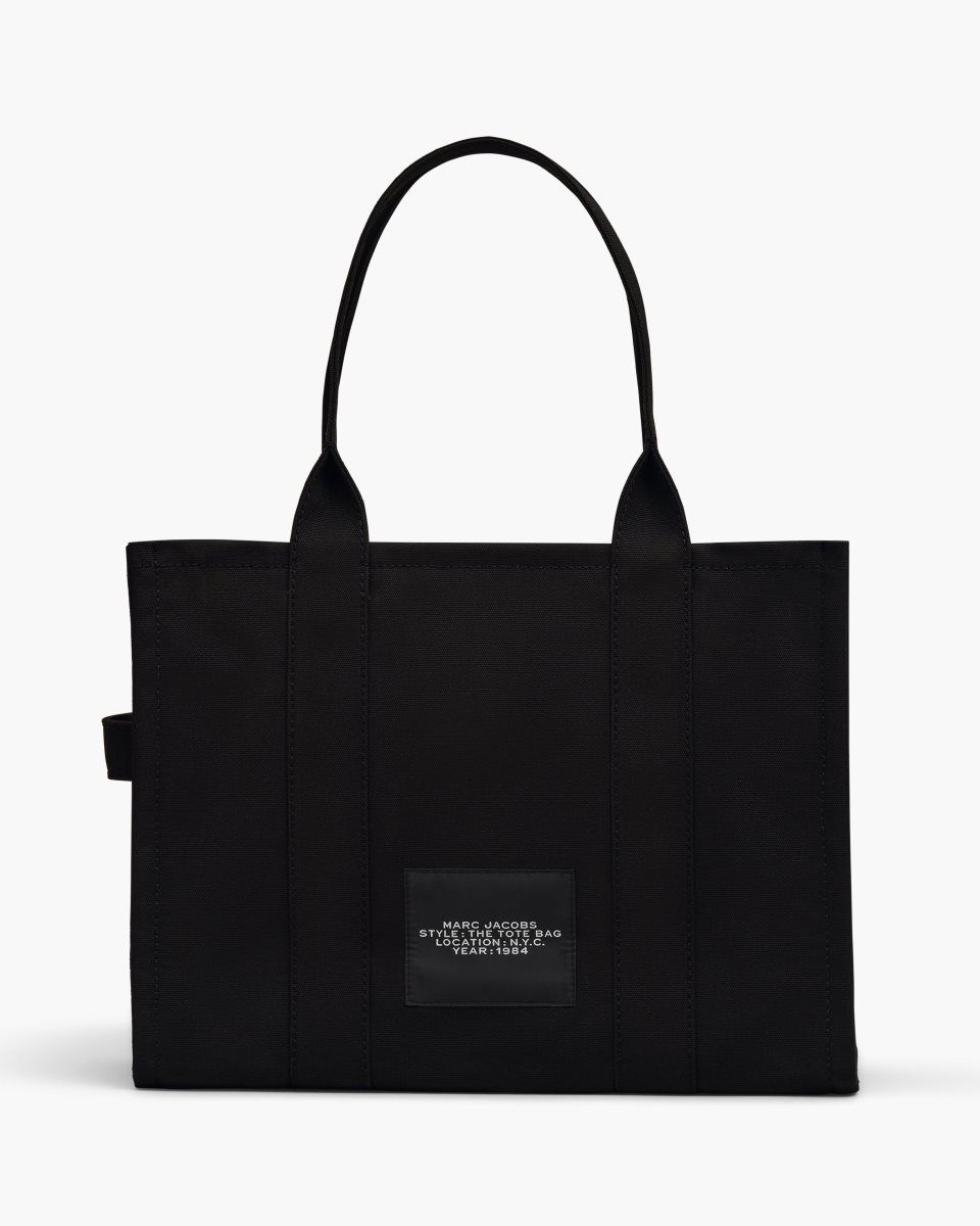 Marc Jacobs The Canvas Large Tote Bag Black | EJIXBM241