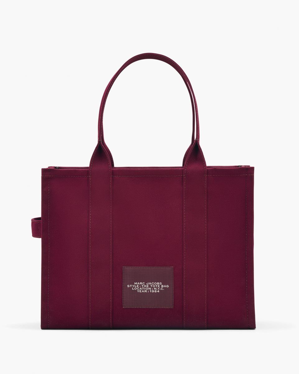 Marc Jacobs The Canvas Large Tote Bag Burgundy | TJRWQY759