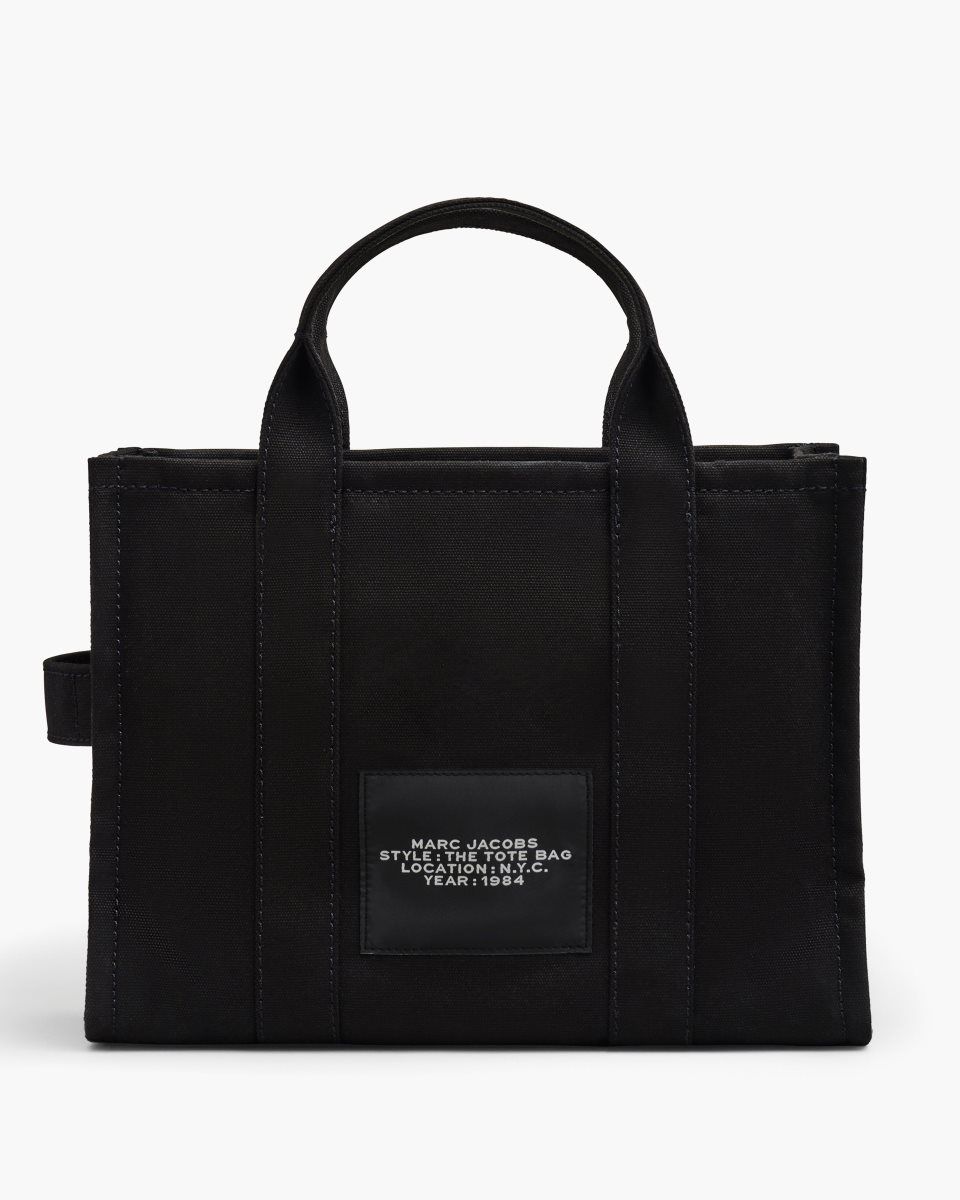 Marc Jacobs The Canvas Medium Tote Bag Black | OTWHAI357