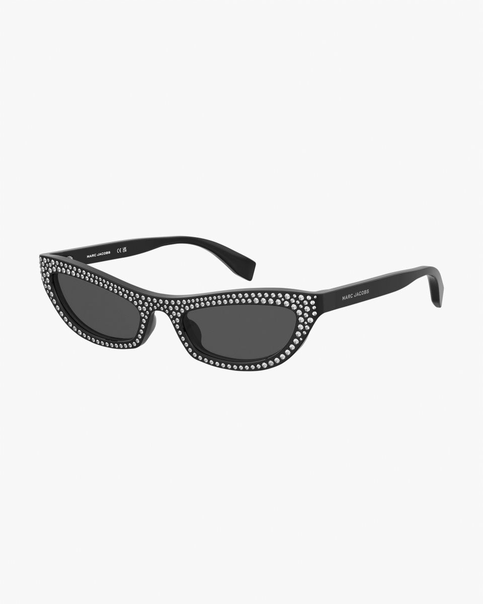 Marc Jacobs The Cat Eye Sunglasses Black | KMPZIF974