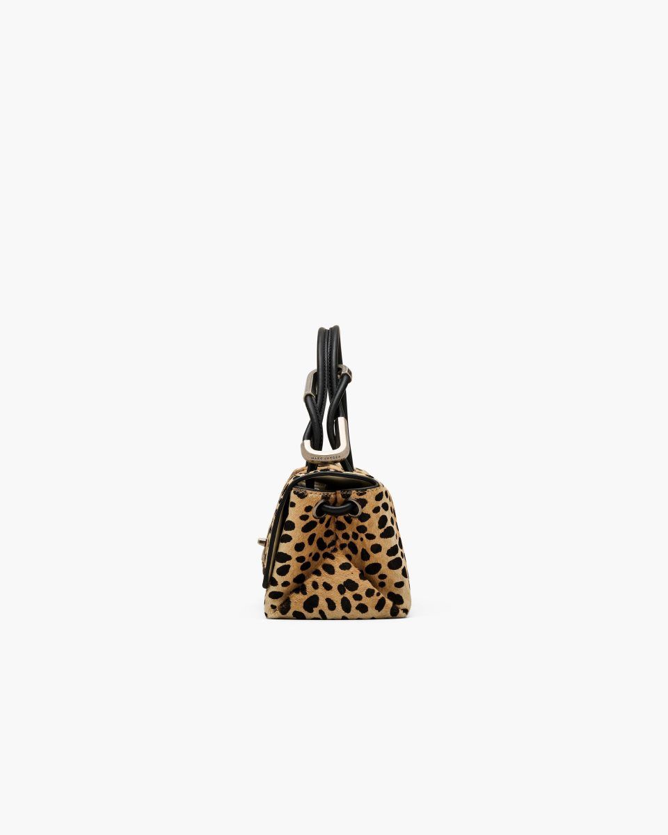 Marc Jacobs The Cheetah Haircalf Mini Dual Bag Black Multicolor | KPXBZN749