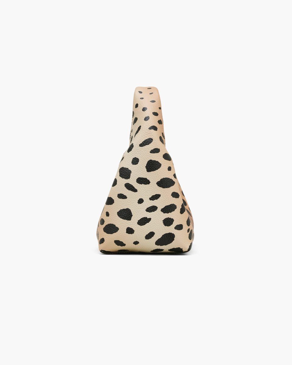 Marc Jacobs The Cheetah Leather Mini Sack Bag Black Multicolor | GQDURC281