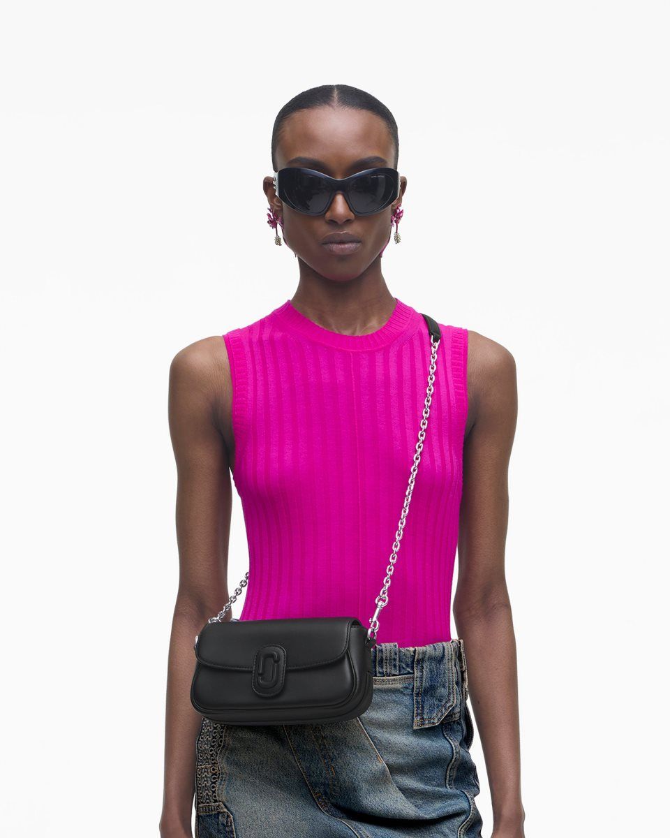 Marc Jacobs The Clover Shoulder Bag Black | YCVAFW483