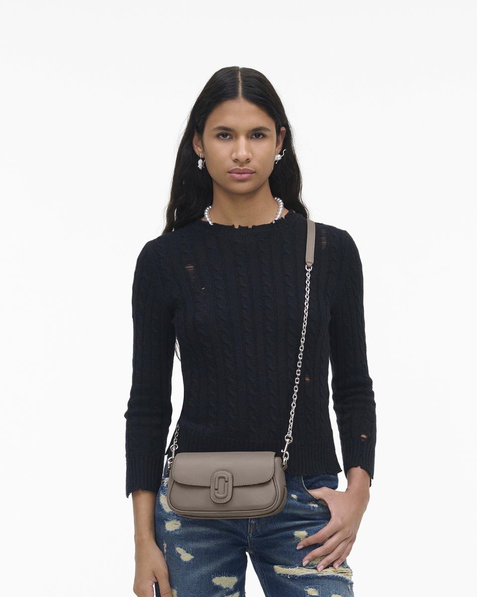 Marc Jacobs The Clover Shoulder Bag Cement | MXYKCB972