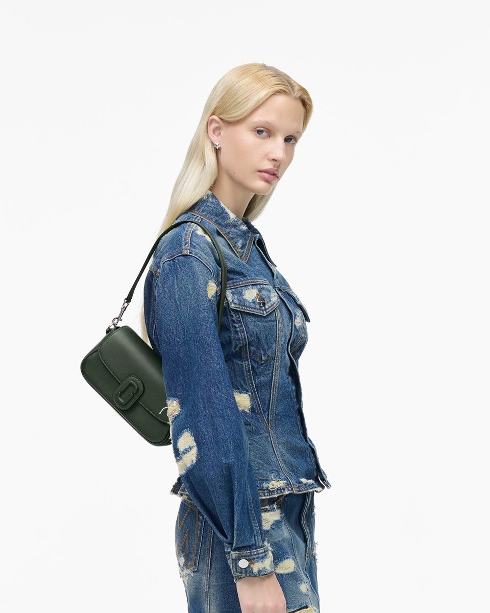 Marc Jacobs The Clover Shoulder Bag Dark Green | ZKQUTD518