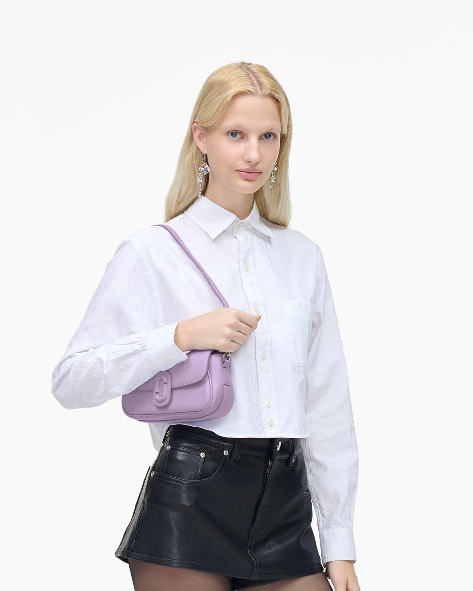 Marc Jacobs The Clover Shoulder Bag Purple | CIFMDY561