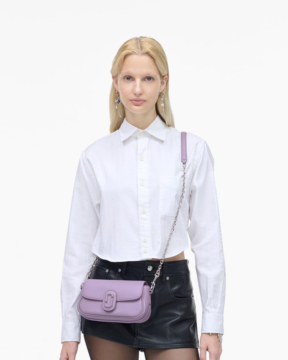 Marc Jacobs The Clover Shoulder Bag Purple | CIFMDY561