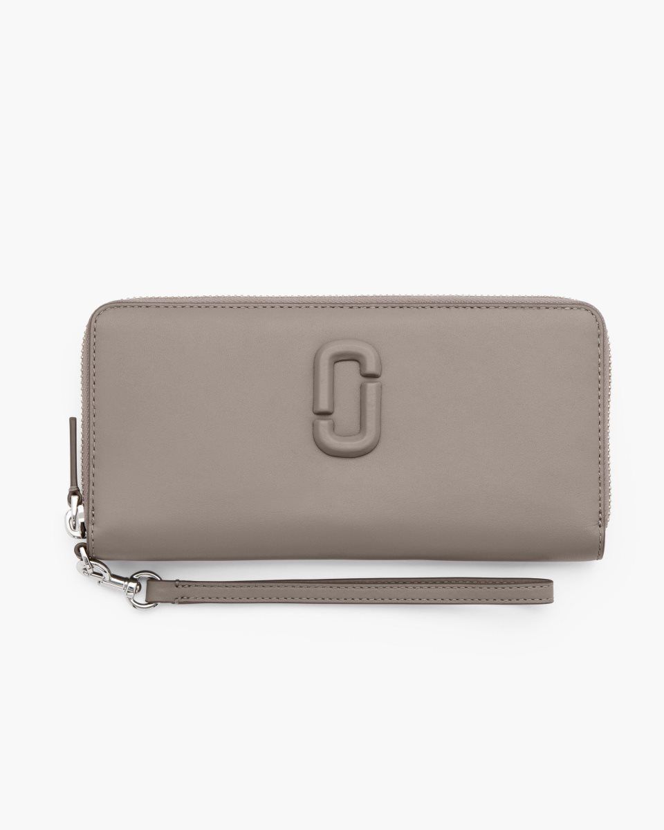 Marc Jacobs The Covered J Marc Continental Wallet Cement | ZALOWI938