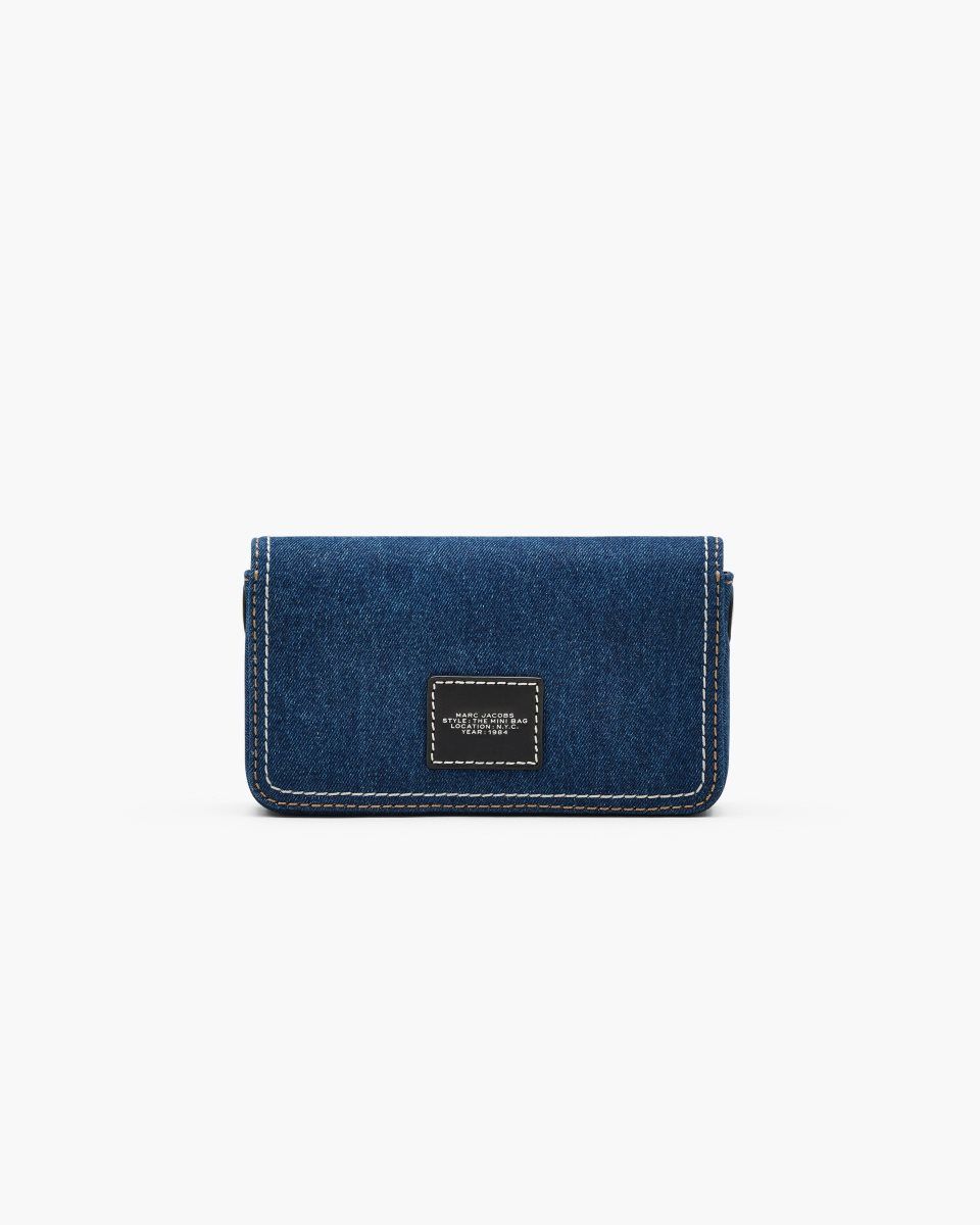 Marc Jacobs The Denim Chain Mini Bag Dark Wash | GNSMKV053