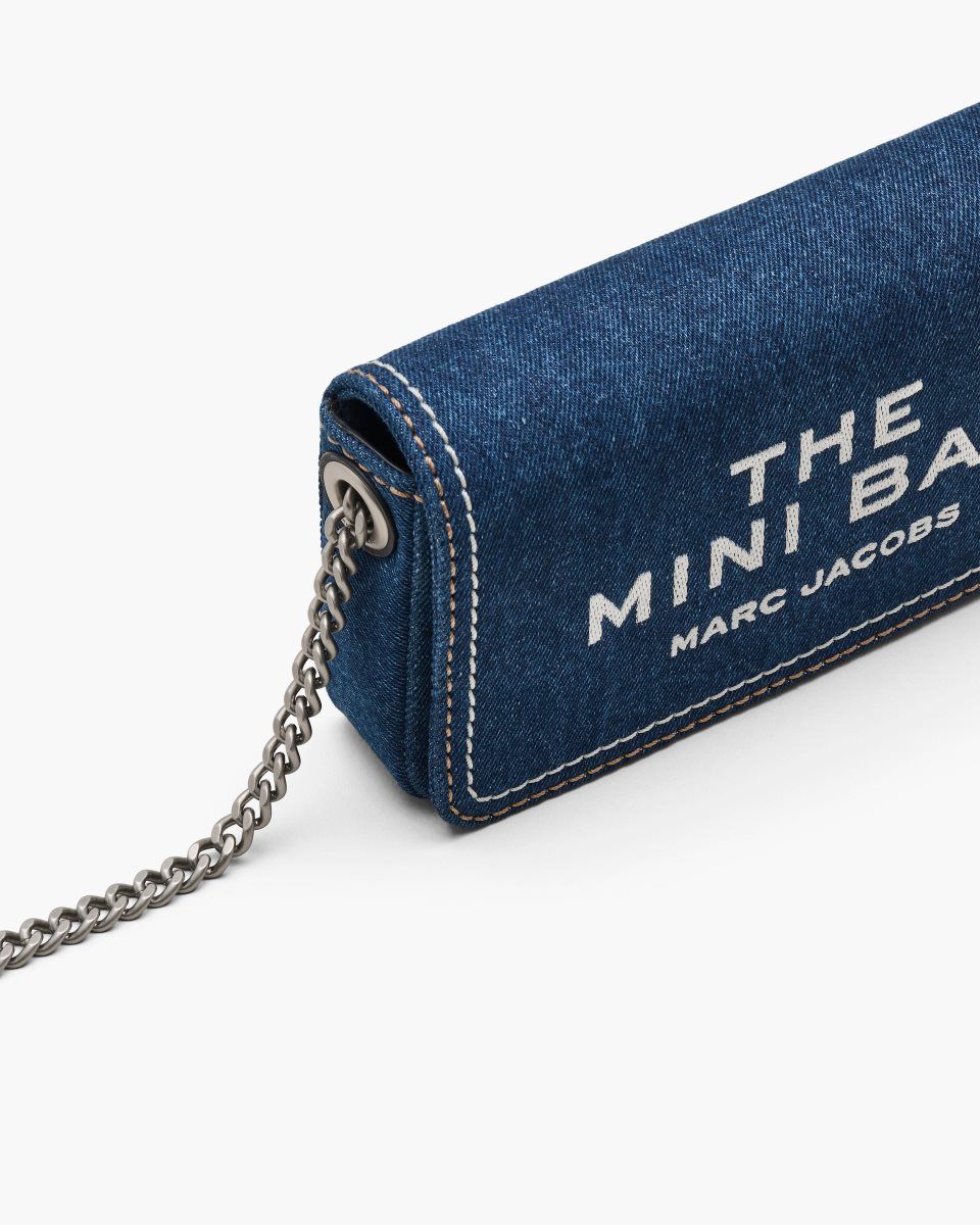 Marc Jacobs The Denim Chain Mini Bag Dark Wash | GNSMKV053