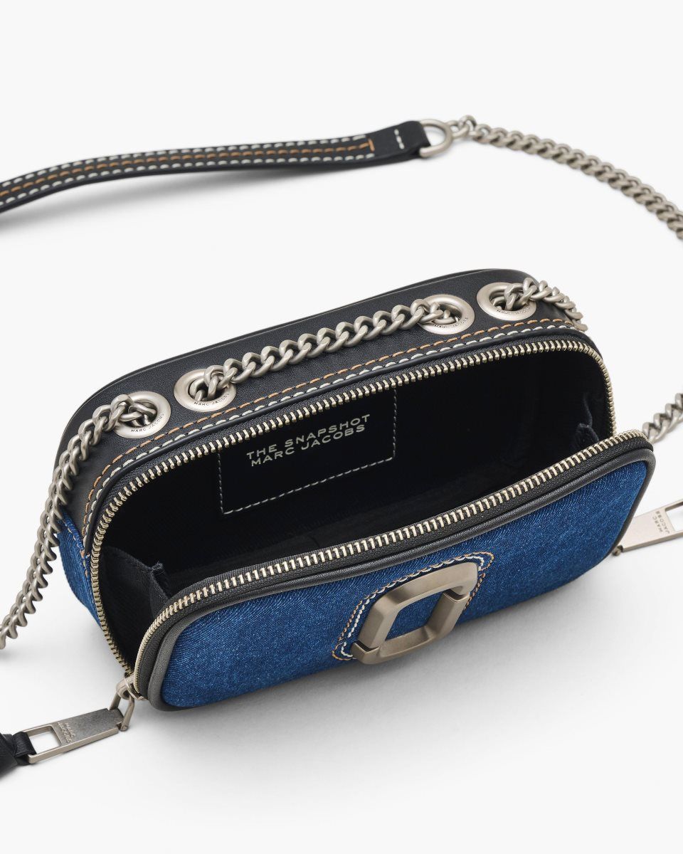 Marc Jacobs The Denim Chain Snapshot Dark Wash | INQPCS702