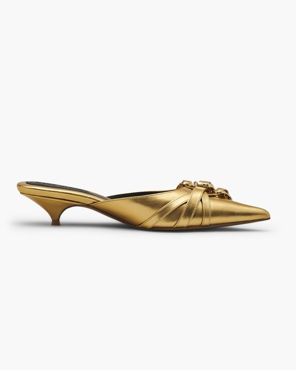 Marc Jacobs The Emma Kitten Heel Gold | DBLTIF264