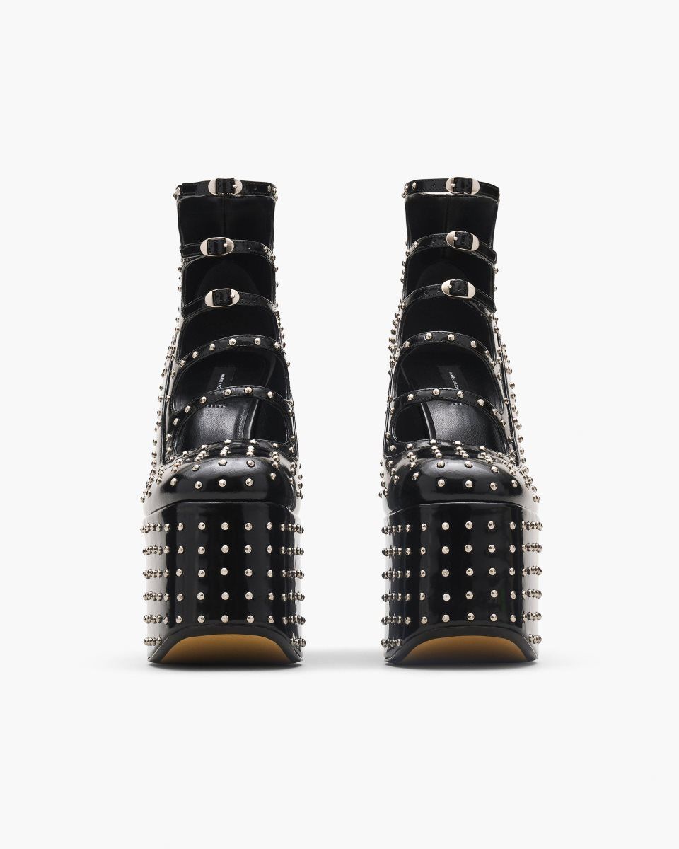 Marc Jacobs The Glam Studs Kiki Ankle Boot Black | ZGYLXP051