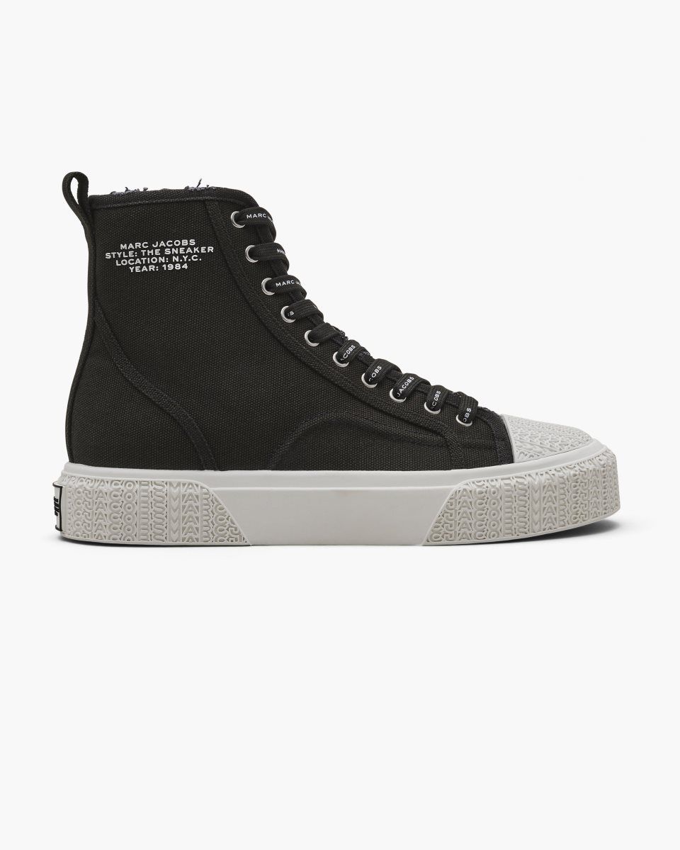 Marc Jacobs The High Top Sneaker Black | SEJLHW297