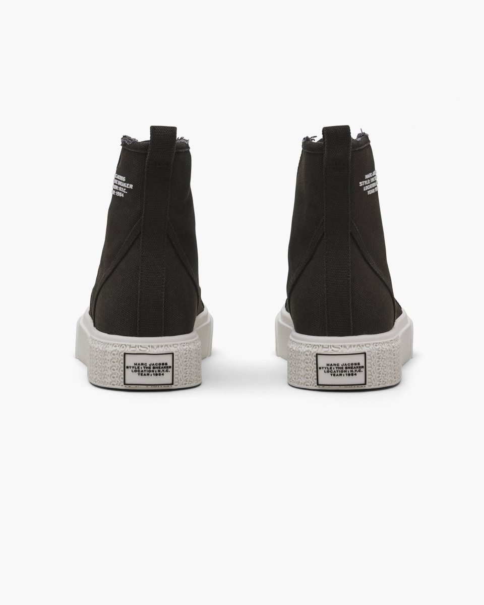 Marc Jacobs The High Top Sneaker Black | SEJLHW297