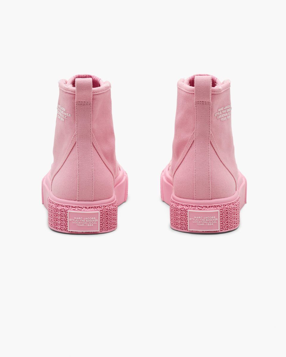 Marc Jacobs The High Top Sneaker Pink | IQGNOC087