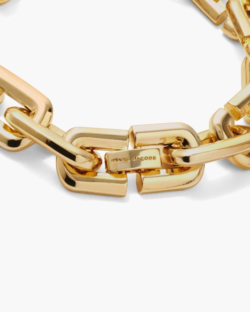 Marc Jacobs The J Marc Chain Link Bracelet Gold | OUCVKJ452