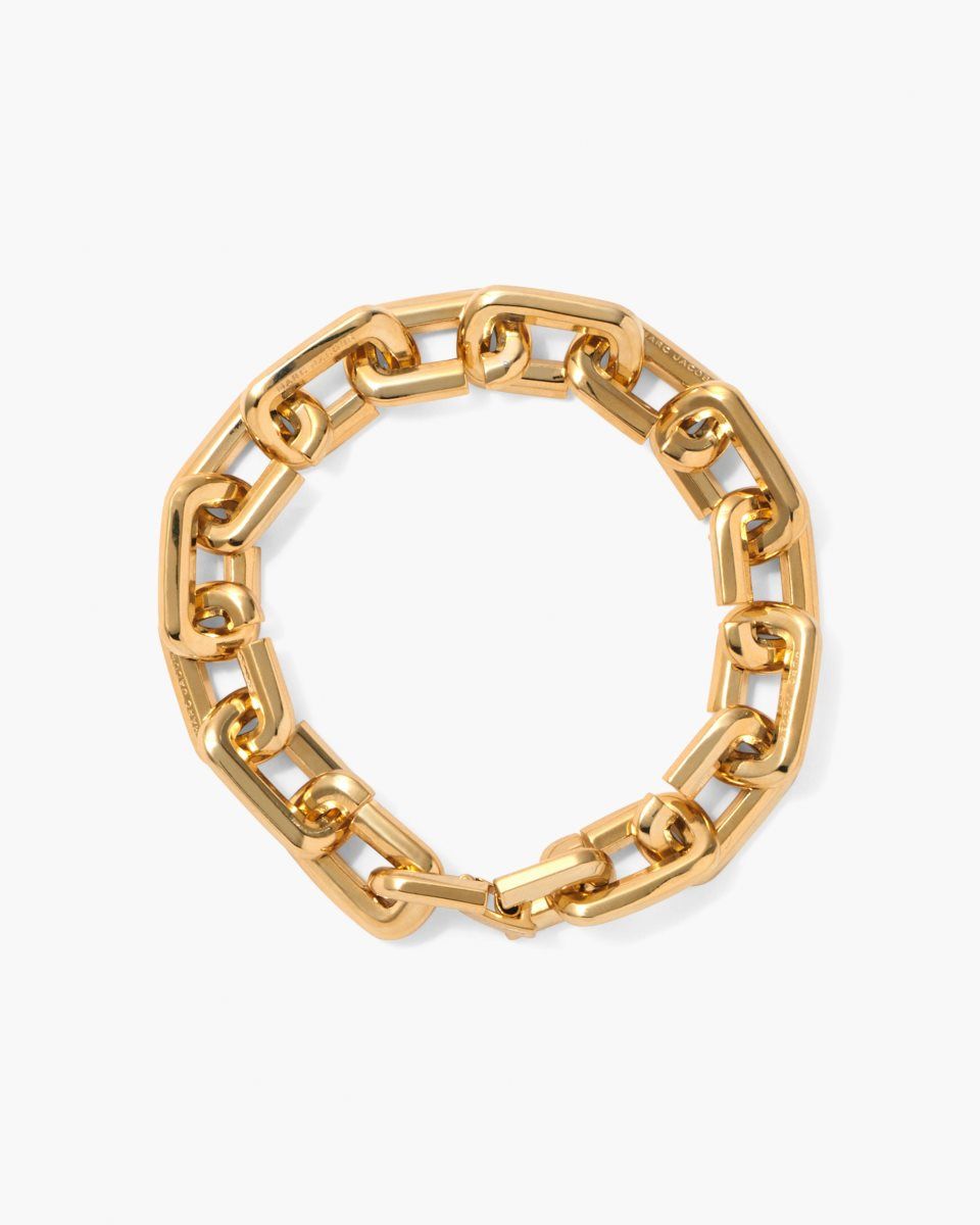 Marc Jacobs The J Marc Chain Link Bracelet Gold | OUCVKJ452