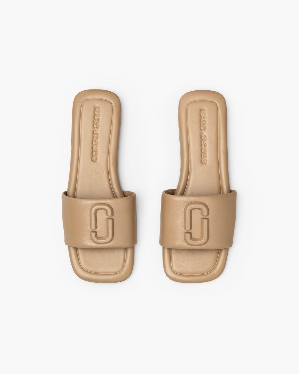 Marc Jacobs The J Marc Leather Sandal Brown | VYWRUE198