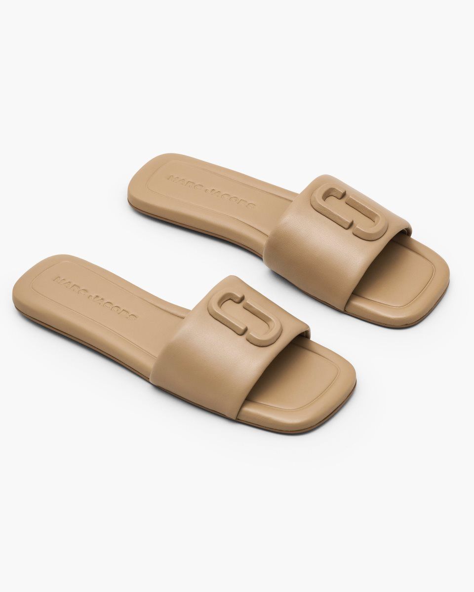 Marc Jacobs The J Marc Leather Sandal Brown | VYWRUE198