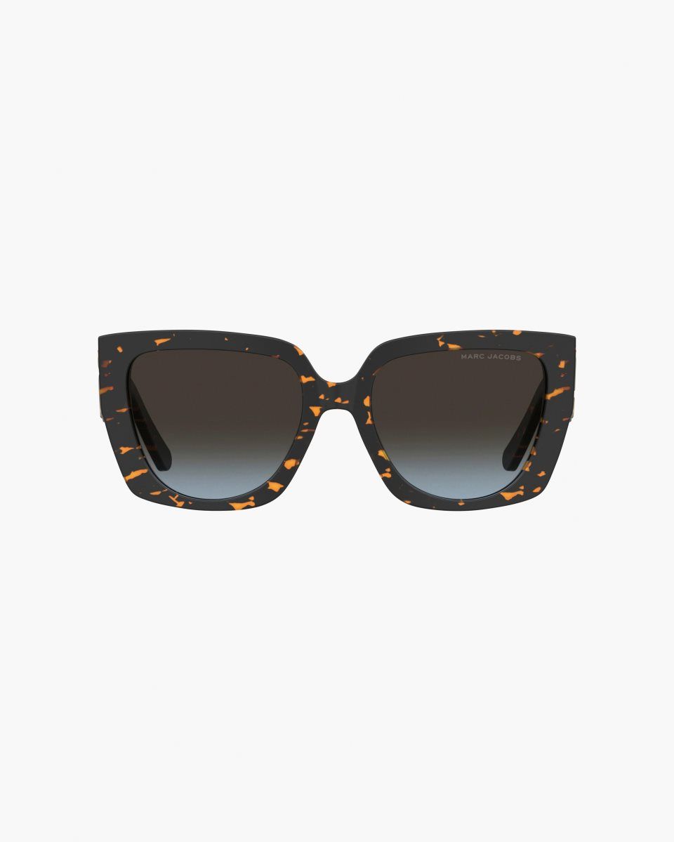 Marc Jacobs The J Marc Square Cutout Sunglasses Havana | TMKUPH204