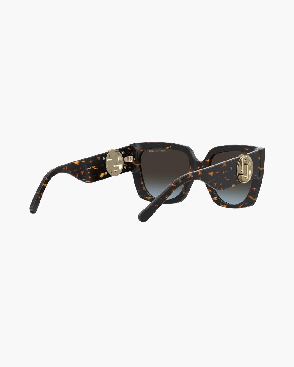 Marc Jacobs The J Marc Square Cutout Sunglasses Havana | TMKUPH204