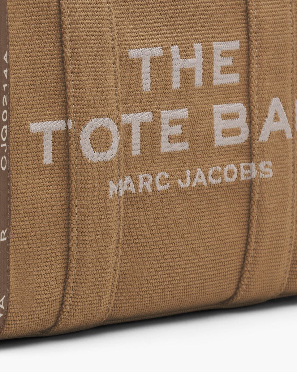 Marc Jacobs The Jacquard Small Tote Bag Brown | RHKBDW367