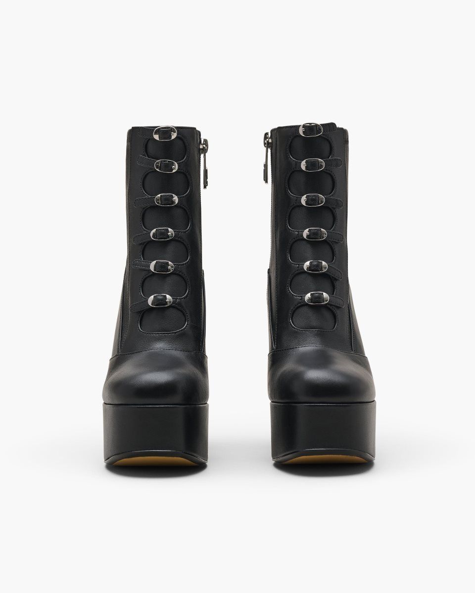 Marc Jacobs The Kiki Stretch Ankle Boot Black | VRDGZF729